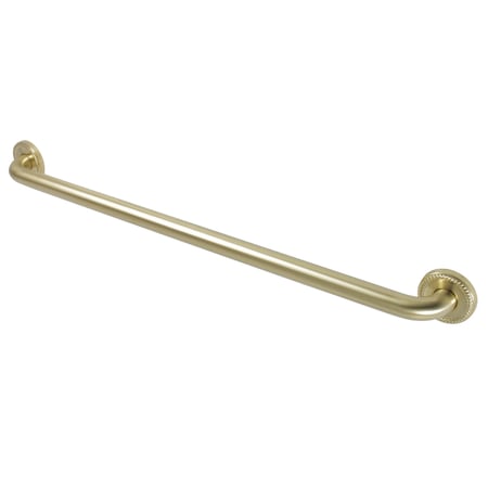 Laurel Contemporary Grab Bar, 19-1/16" L, 17 ga. Brass, Brushed Brass DR814327